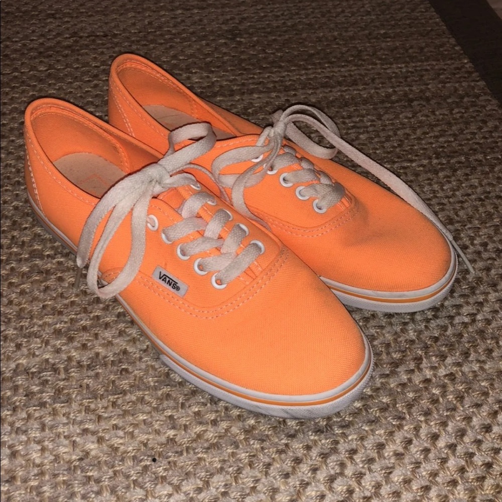 Women’s Orange Vans